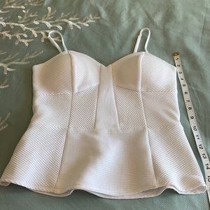 Guess bustier tank top with adjustable straps. Size Medium